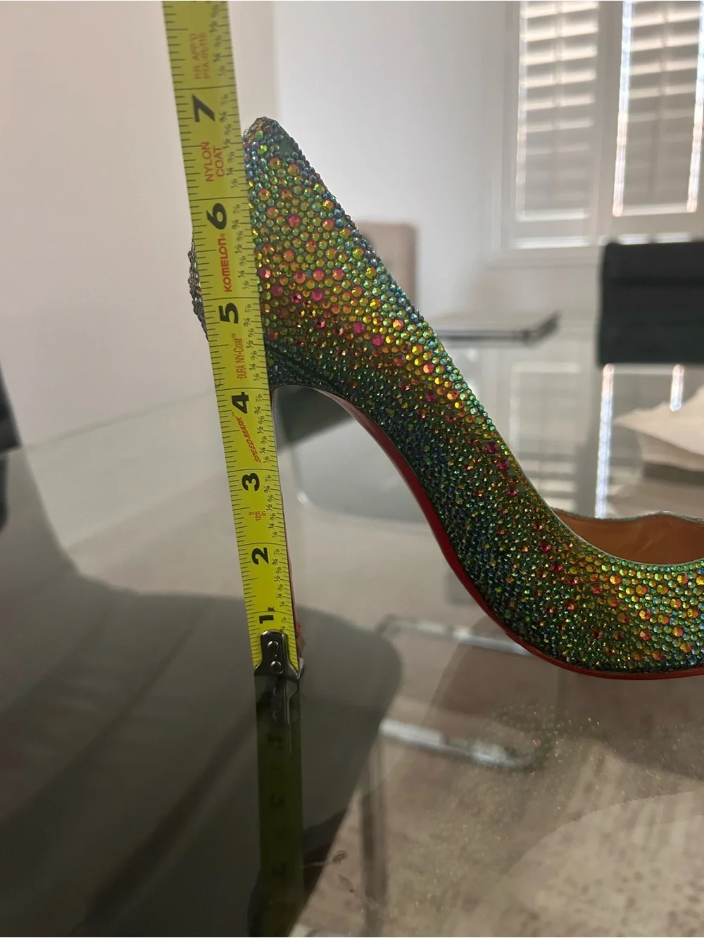 Christian Louboutin Crystal Heels
